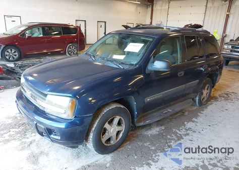 2004 Chevrolet Trailblazer Ls z USA, uszkodzony, nr VIN 1GNDT13S542225480
